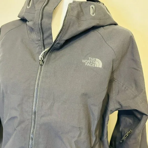 The North Face Fuseform Montro Waterproof Rain Jacket Womens Size Medium, Black - Picture 4 of 10